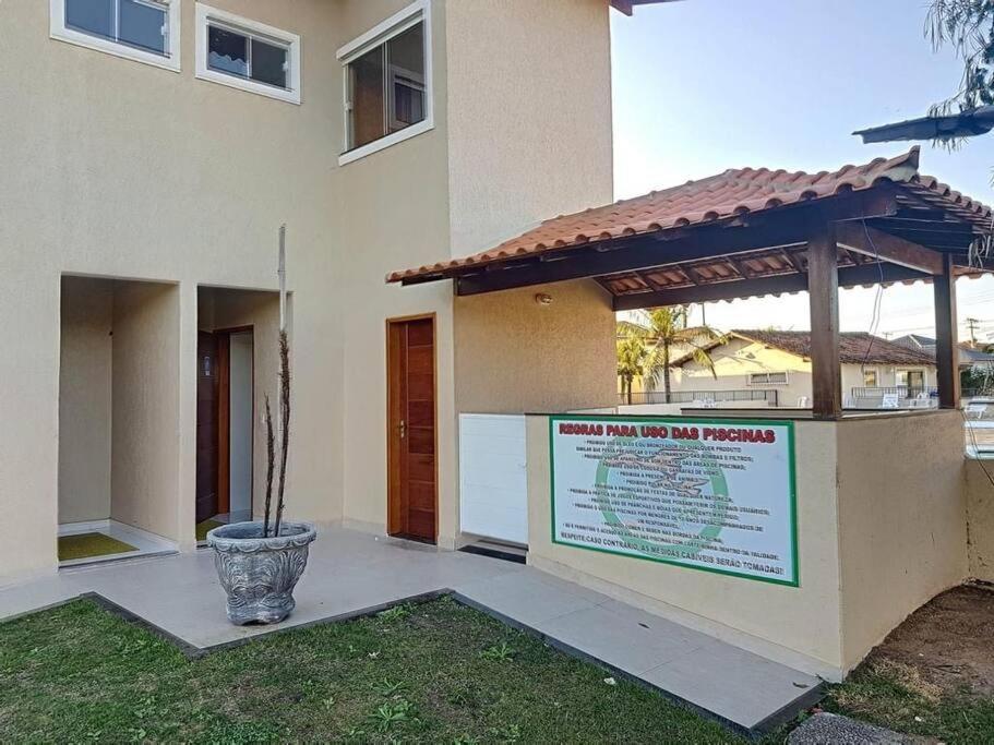 Casa Com Piscina, Churrasqueira E Ar Condicionado Em Condominio Cabo Frío Exterior foto