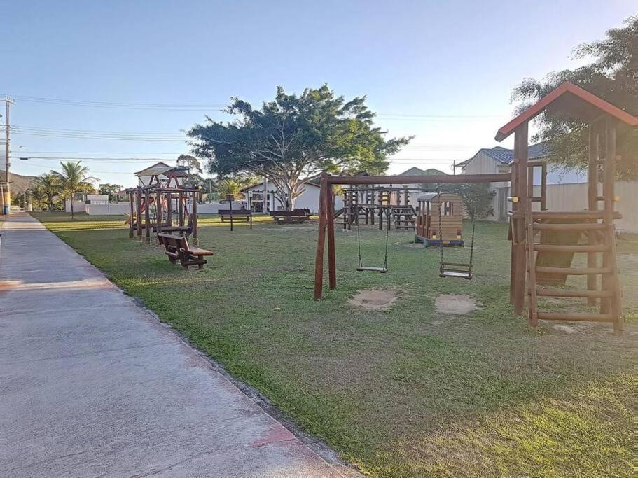 Casa Com Piscina, Churrasqueira E Ar Condicionado Em Condominio Cabo Frío Exterior foto