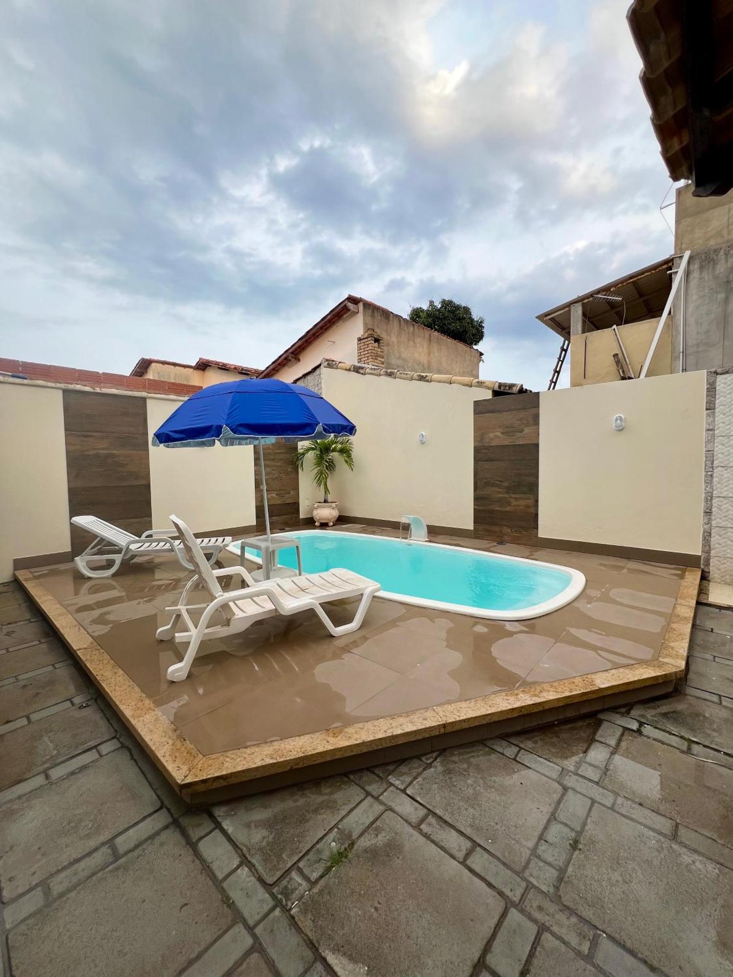 Casa Com Piscina, Churrasqueira E Ar Condicionado Em Condominio Cabo Frío Exterior foto